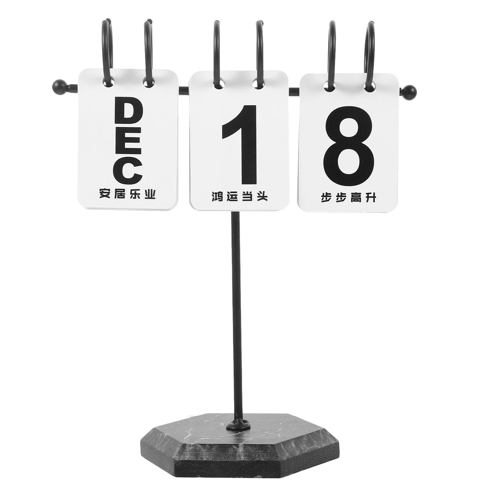 

Настольный календарь, многоразовый флип-вечный креативный простой дизайн, офисный домашний настольный декоративный календарь, настольные аксессуары