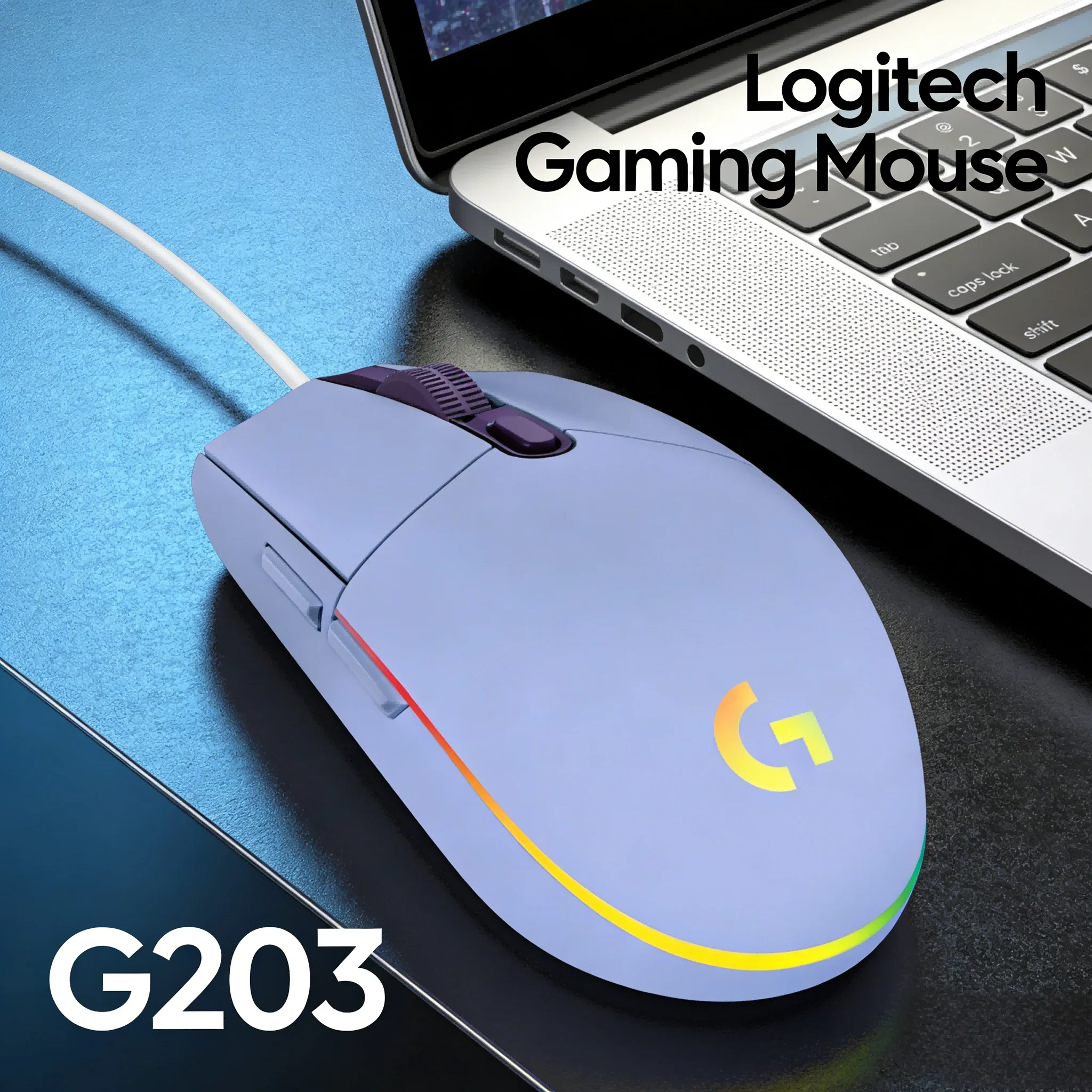 

Logitech G203: Совместим с вашей любимой операционной системой