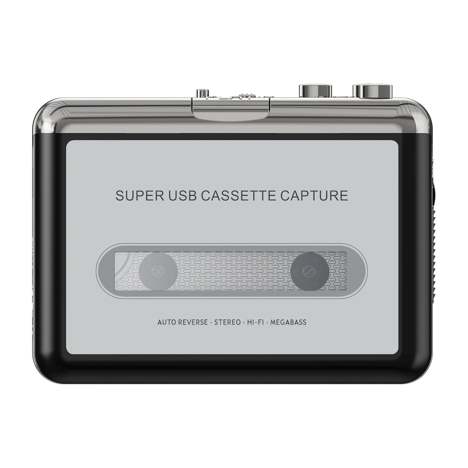 

USB-кассетный плеер - портативный конвертер для кассетных лент, способный записывать MP3-аудио и преобразовывать кассеты в формат MP3.