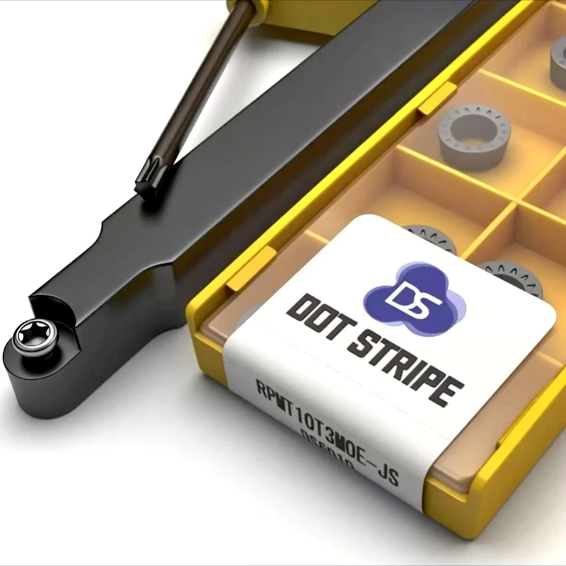 SRDPN1010H10 SRDPN1212H10 SRDPN1616H10 portaherramientas de torneado barra perforadora CNC portaherramientas externo RPMT10T3MO RPMW R5 inserto de torneado