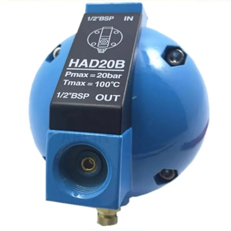 Imagem -06 - Compressor de ar do Filtro Automático Válvula de Drenagem Automática Drenagem Esférica Rosca Bsp Techno-had20b