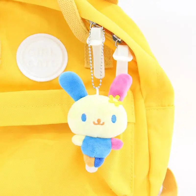 

Sanrio Usahana плюшевые наполненные уродливые милые сумки для девочек, кукла, брелок, детская школьная сумка, украшение на молнии, кулон, оптовая продажа, игрушки