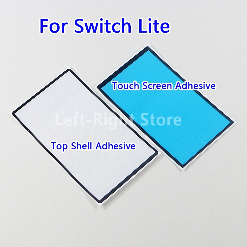 5 uds para Switch Lite LCD Ccreen carcasa superior adhesivo/pantalla LCD almohadilla de esponja a prueba de polvo almohadilla adhesiva de doble cara marco de goma