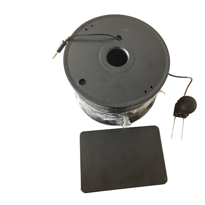 ด้วยสาย 300 เมตร 5 นิ้วแบตเตอรี่ในตัวจอแสดงผล HD กล้องค้นหาปลาตรวจจับใต้น้ํา