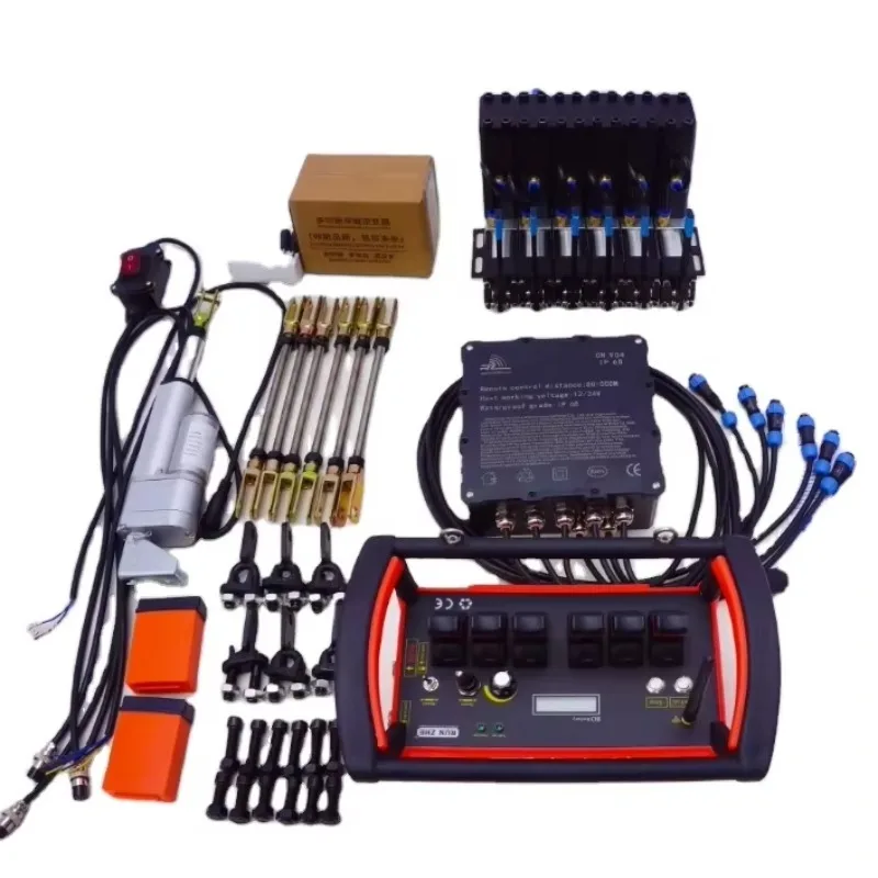

Runzhe 2025 New 24V Crane Remote Control with 6 Joysticks