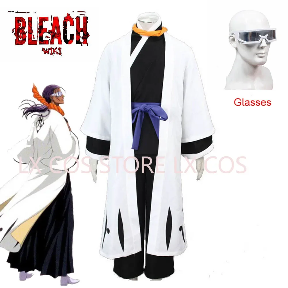 Bleach Tousen Kaname 9th Division Cosplay Anime Costume Kimono Kendo Cos Clothes