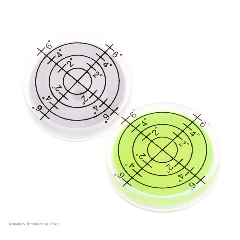 Bulls-Eye Bubble Degree Marked for Adjusting the Level of Camera, Tripod