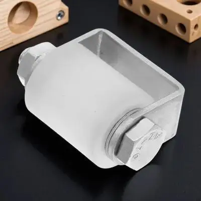 

Stainless Steel Sliding Door Rollers with Nylon Wheel Bearings for Flatbed Slide Guides Hardware Accessories Gate Roller Guide