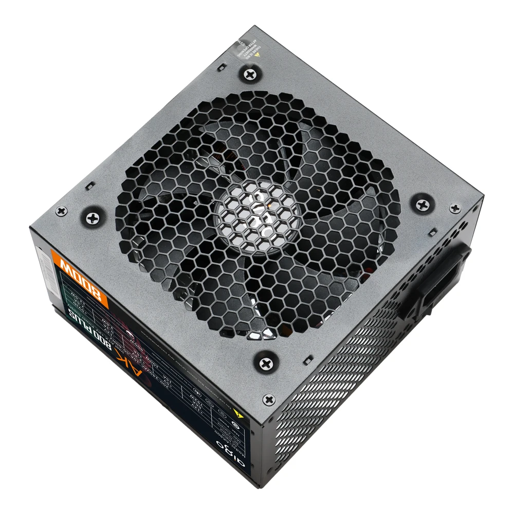 Aigo AK PC PSU Power Supply 800W Competitive Game Gamer RGB 120mm Fan 220V ATX Desktop Computer Power Supply For BTC Pc gamer