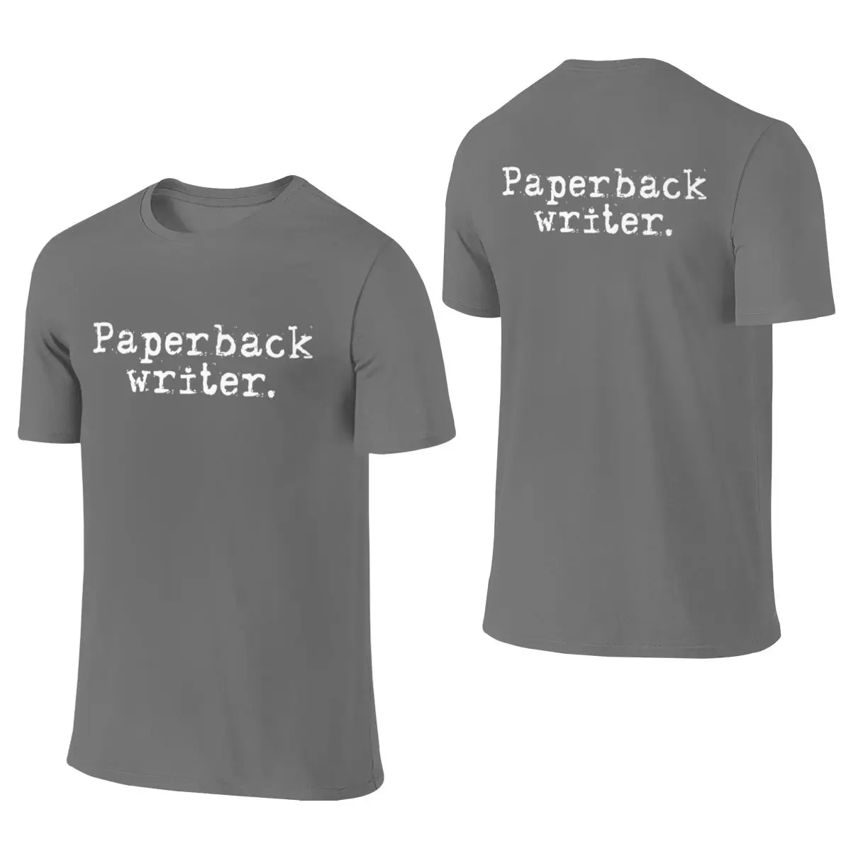 Paperback Writer T ShirtSoft Reversible T-shirt Retro Academy Simple And Elegant Shirt