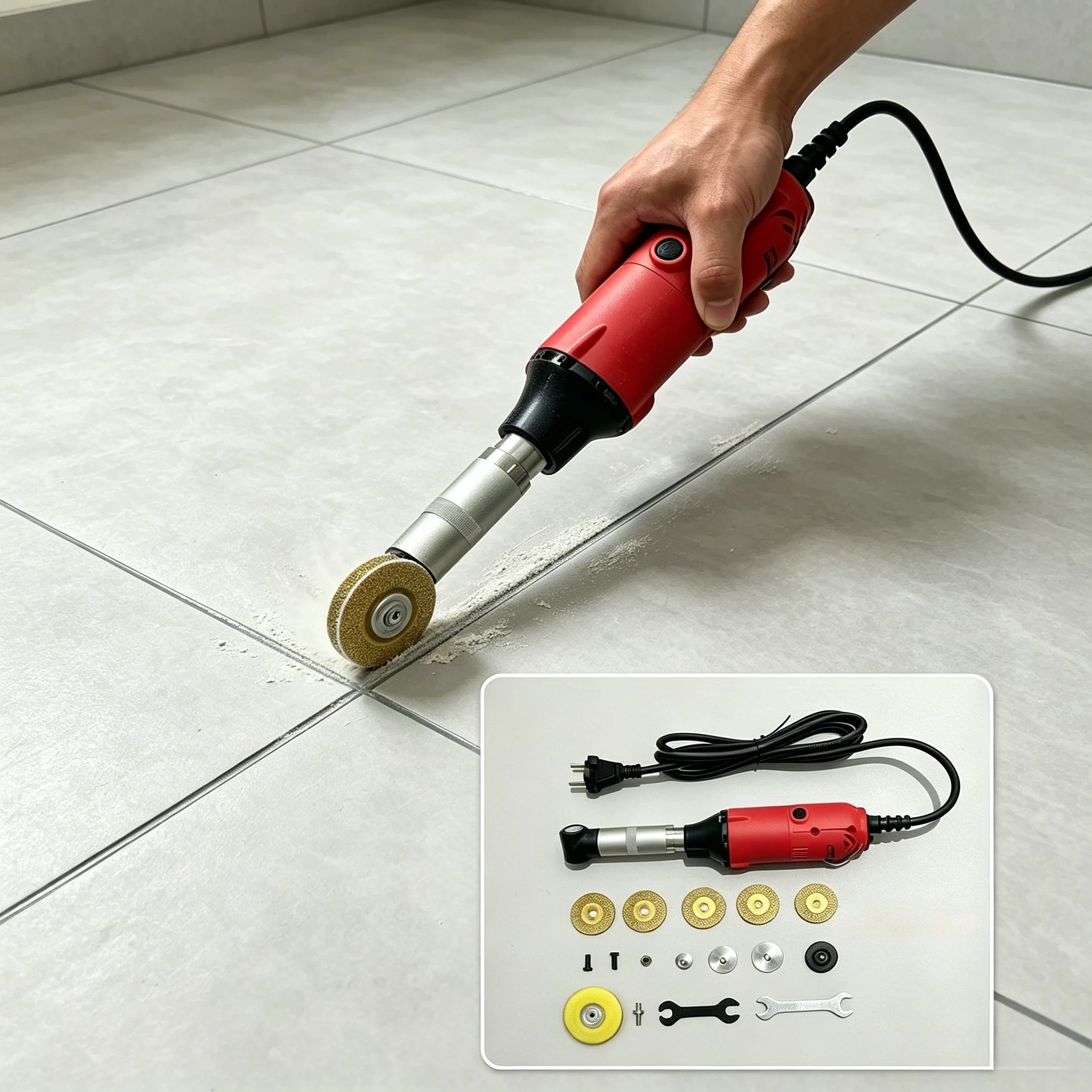 350W Right Angle Electric Engraving Grinder 90 Degree Bend Polishing Machine for Wood Jewelry Mold Tile Grout Cleaning