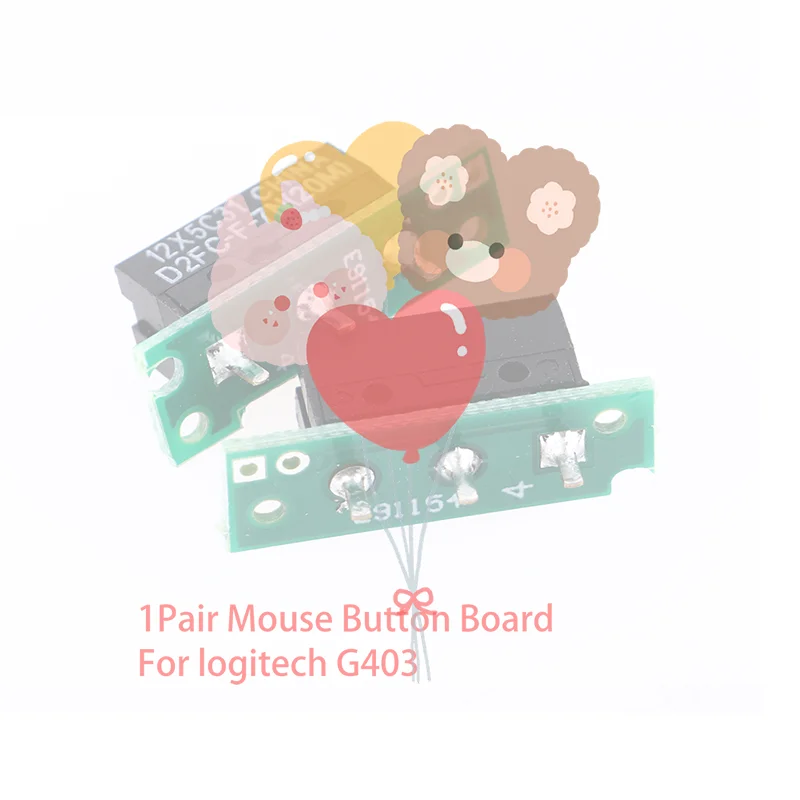 1Pair Repair Parts Mouse Micro Switch for  G403 Mouse Button Board