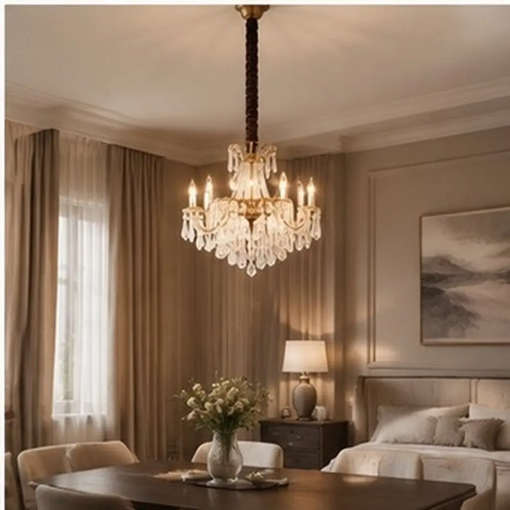Chandelier Chain Cover Cord Sleeve Zipper Removable Dustproof Protective Cover for Hanging Light Fixture Cable 0.6m Coffee