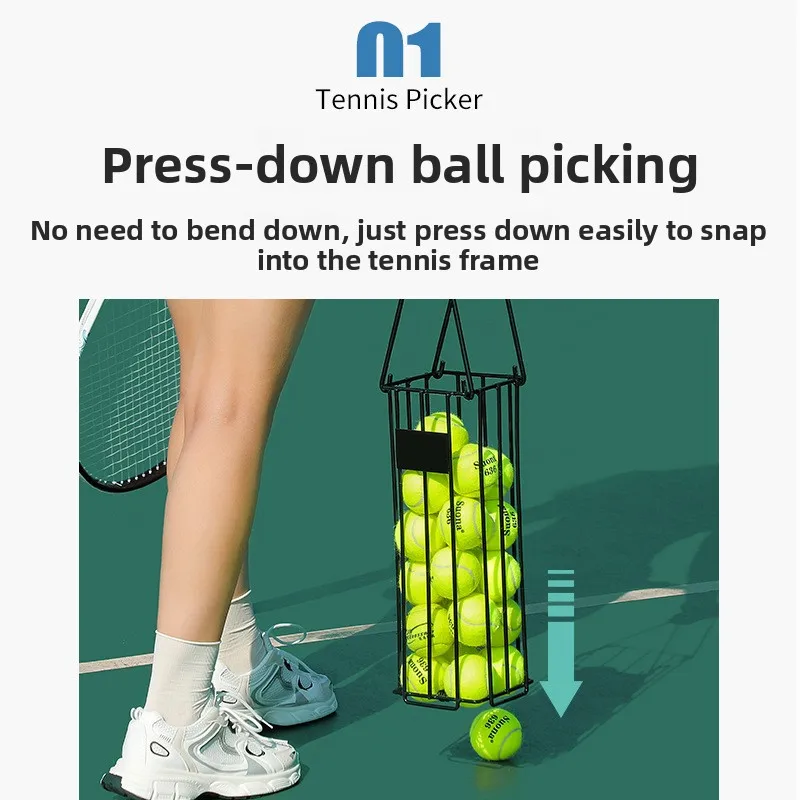 Tennisbalkiezer zonder buigen Artefact Frame Mand Hopper Racketsporten