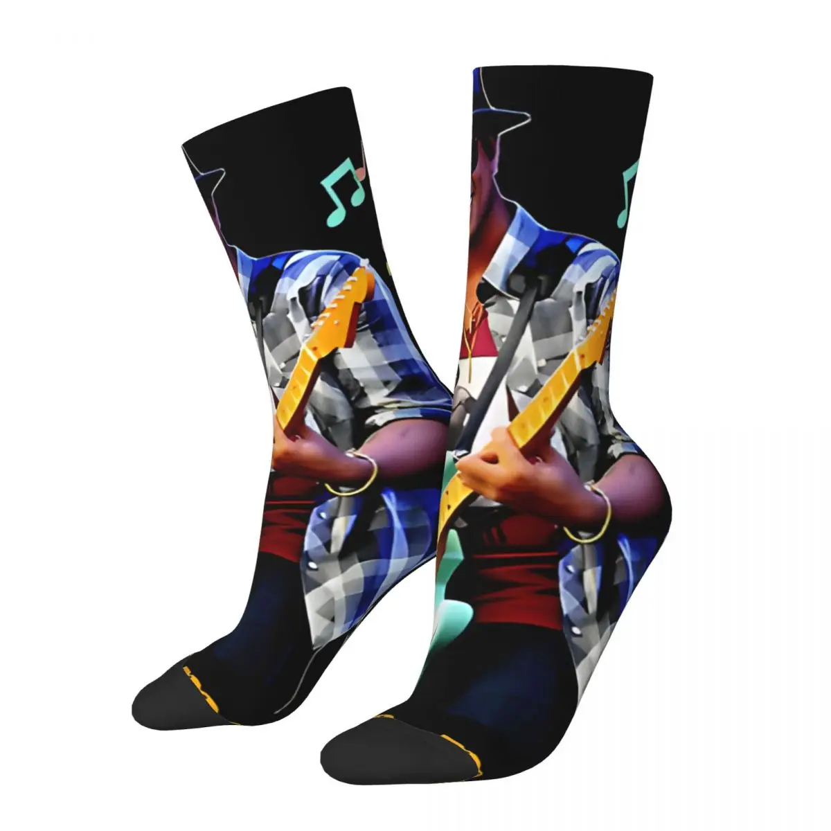 Hip Hop Vintage Funk Tour Vintage Album Music Crazy Men's Socks Unisex Bruno Mars Harajuku Seamless Printed Funny Novelty