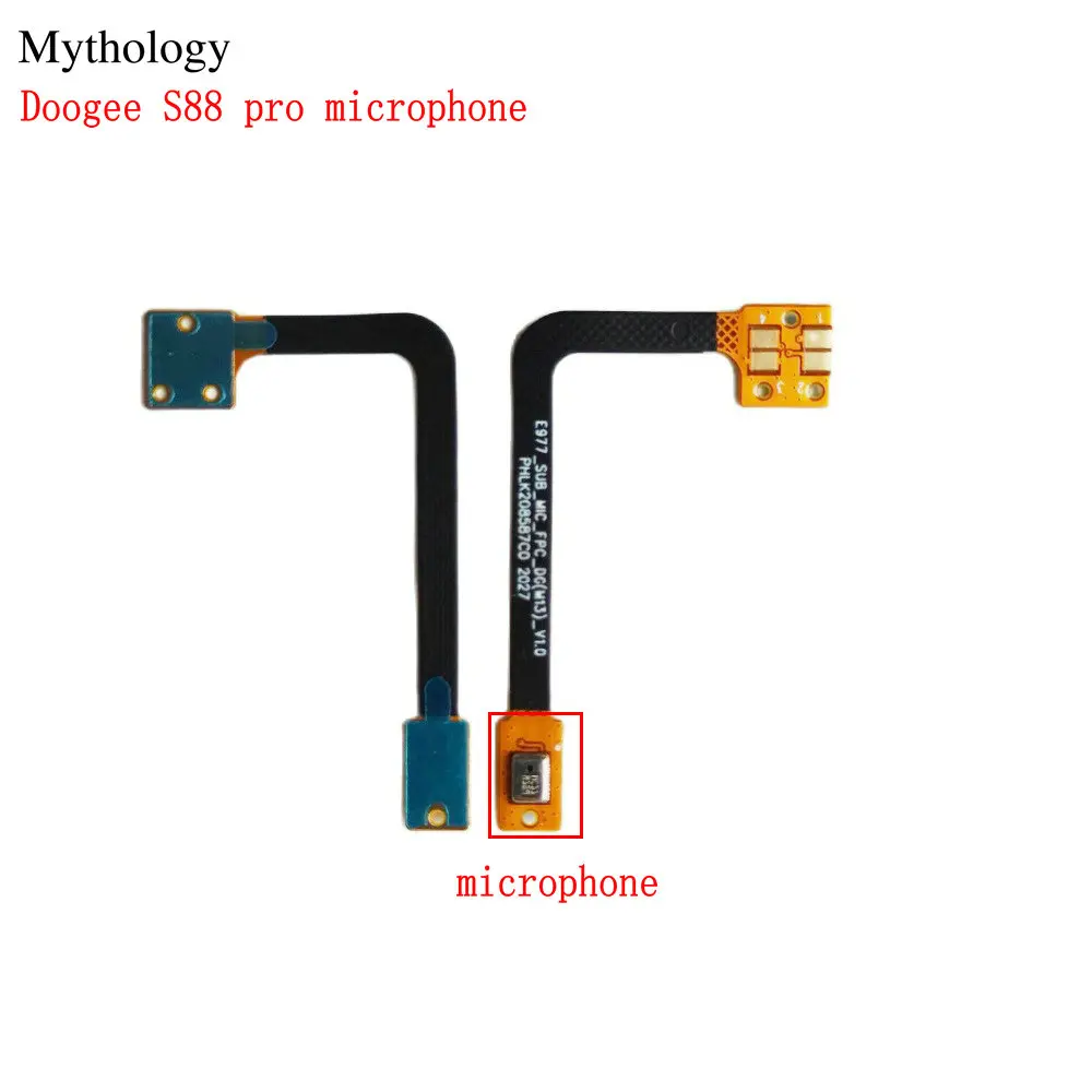 For DOOGEE S88 Pro Microphone for DOOGEE S88 Plus Micro Flex Cable 6.30