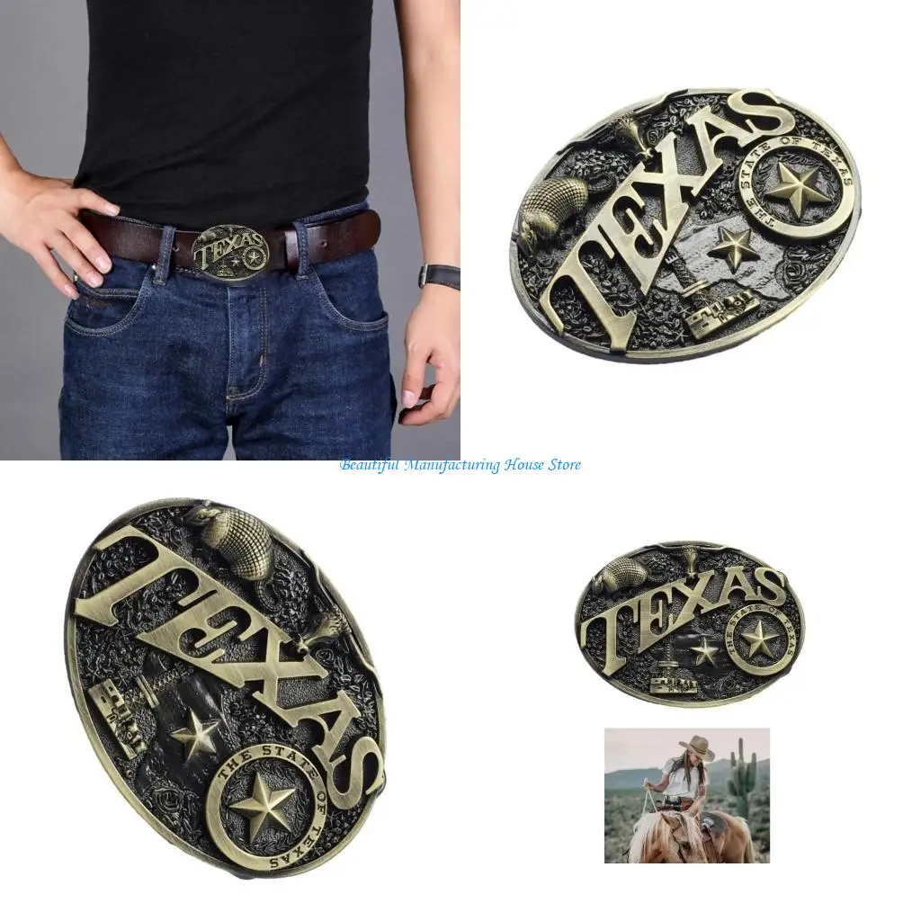 e56a-cowboy-relief-belt-buckle-metal-oval-belt-buckle-for-diy-replacements