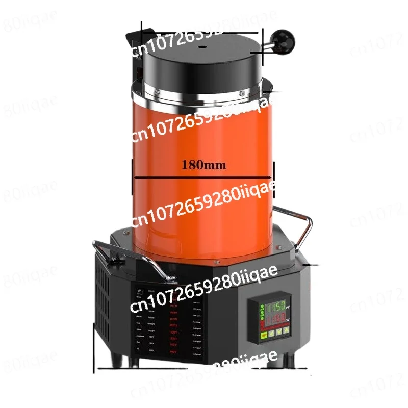

1200 degree high temperature metal melting furnace melting gold, silver and copper metallurgical melting furnace