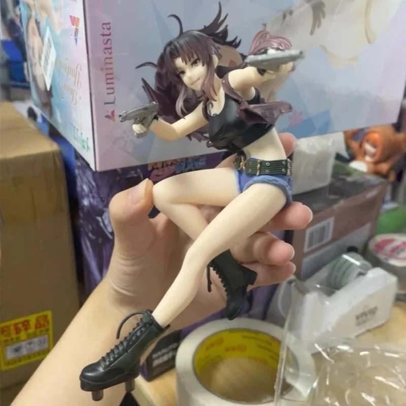 Figura Coleccionable de Anime Vivit Black Lagoon Edición Japonesa 25 Aniversario Laila, Adorno de Escritorio, Modelo de Juguete, Regalo, Disponible