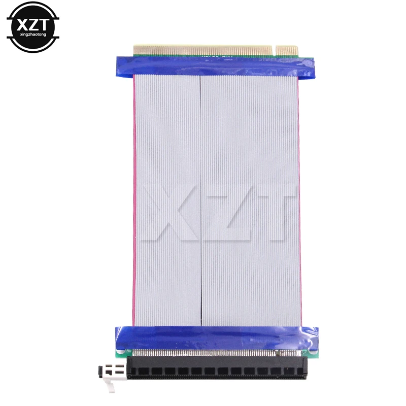 Wysokiej jakości PCIe 16X PCI Express PCI-E 16X do 16X Riser Extender Adapter karty Elastyczny kabel do karty graficznej GPU Najnowszy