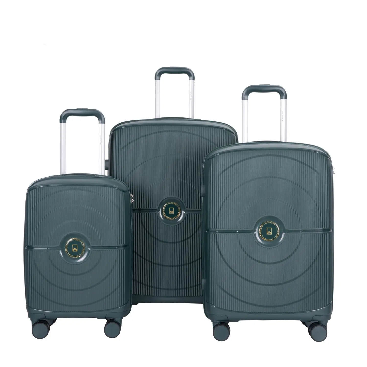 

NEW Hardshell Suitcase Double Spinner Wheels PP Luggage Sets Lightweight Durable Suitcase with TSA Lock,3-Piece Set (20/24/28) ,