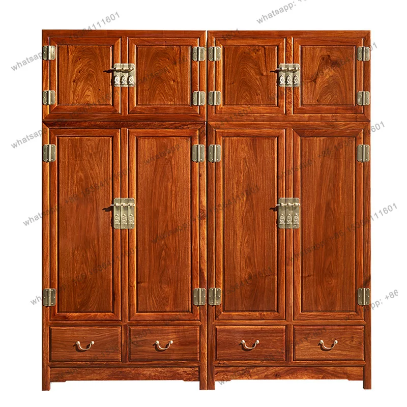 PG Vintage Wooden Wardrobes Closet Tall Non Woven Drawers Adult Wardrobes Closet Clearance Cute Armario De Ropa Furniture Home