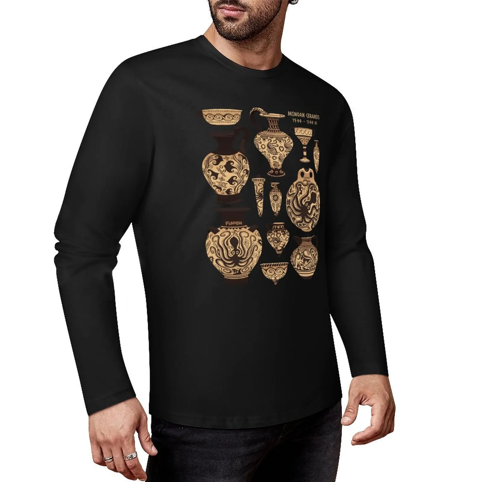 

Late Minoan Ceramics Long T-Shirt funny t shirt quick drying shirt sweat shirts blank t shirts black t shirts for men