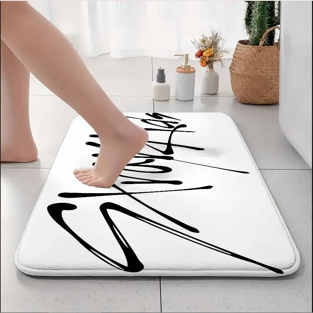 

S-Strawberry Shortcake Floor Mat Printed Large Carpets Room And Bedroom Carpets Bathroom Anti Slip Door MATS Small Carpets