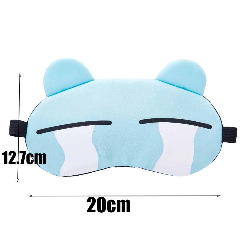 Cute Cartoon Face Sleep Eye Mask Ice Hot Compress Eye Cover Sleeping Mask Cold Pack Gel Eye Band Travel Rest Eyepatch Blindfolds