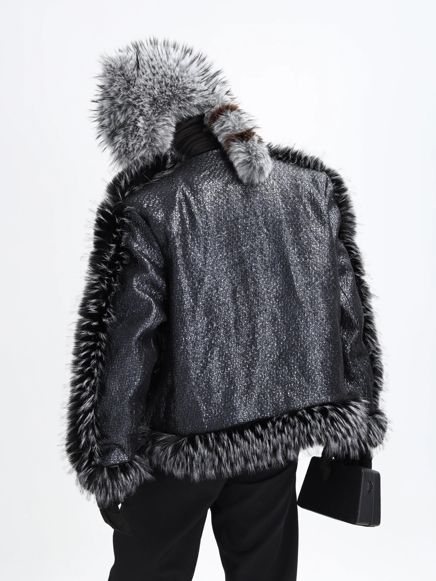 Men's 2025 Autumn New Fashion Plush Long Sleeve Stylish Jackets High-end Thickened Soft Comfort Parkas Unique Light Luxury Coats