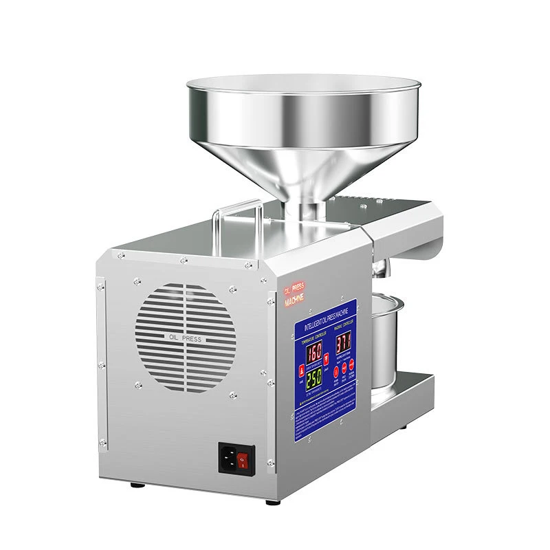 Oil Press Machine K39 Home Commercial 5-8Kg Per Hours Peanut Flaxseed Cold Squeezer Business Sesame Sunflower Seeds Extraction