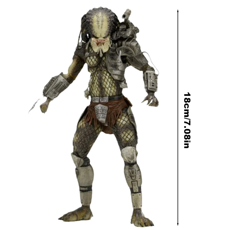 نموذج قابل للجمع من سلسلة NECA Predator Jungle Hunter مقاس 7 بوصة من سلسلة NECA PVC لهدايا الأولاد والرجال #6