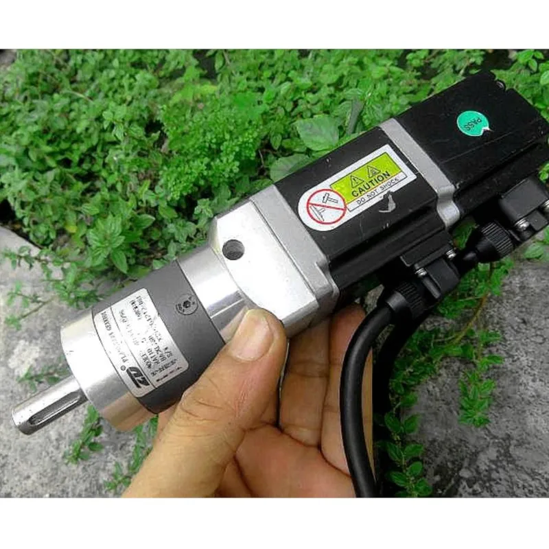 

Disassembled Three-phase Brushless Geared Motor, Planetary Geared Gear 48V With Servo 12 Lines