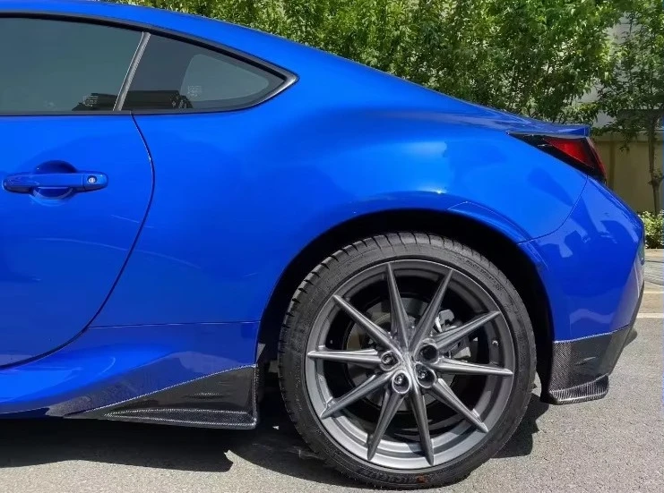 Car Exterior Accessories Body Kit STI Style Carbon Fiber Rear Bumper Side Skirts Splitter For To-yota Gr86 Subaru Brz 2022-2024