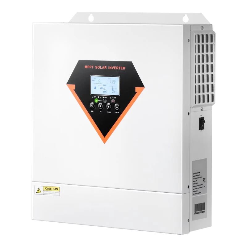 Hybrid solar inverter charger integrated pure sine wave power supply