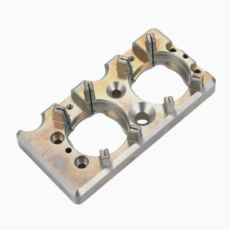 

CNC machining aluminum alloy precision casting fixture seat Automatic production line clamping seat