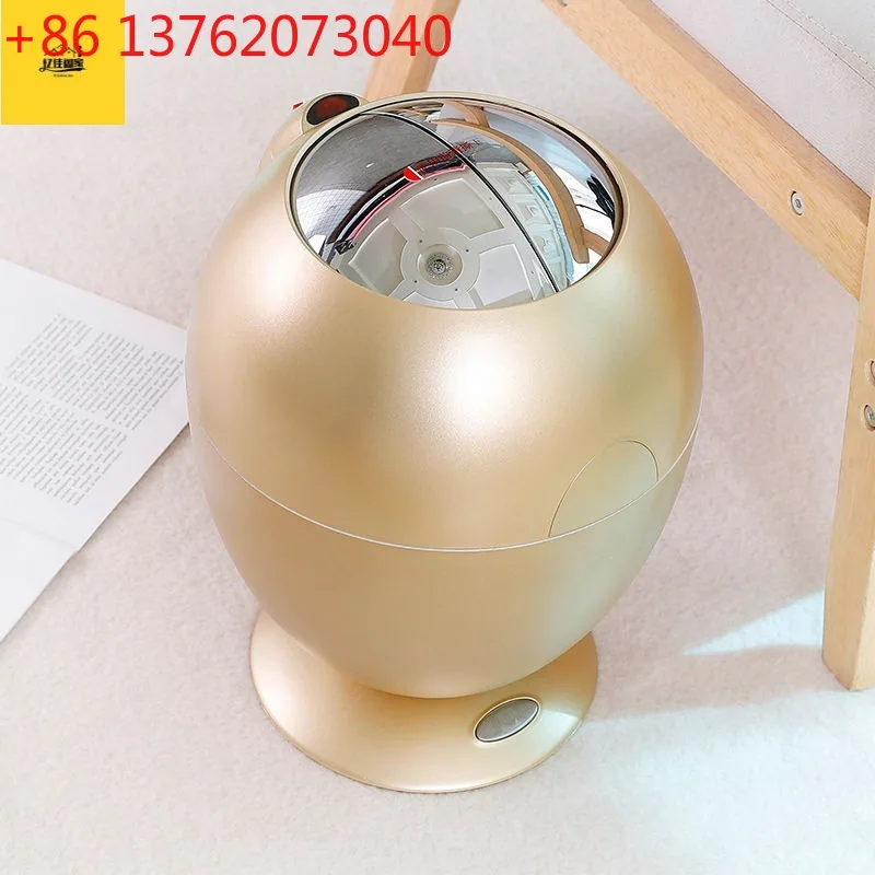 

Creative cute children's room intelligent induction trash can household