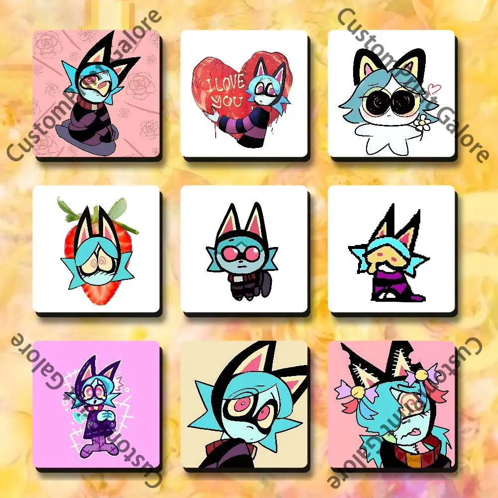 

Ushka P-Psychocuties Soft Magnetic Refrigerator Magnets Personality Decorations Creative Gifts