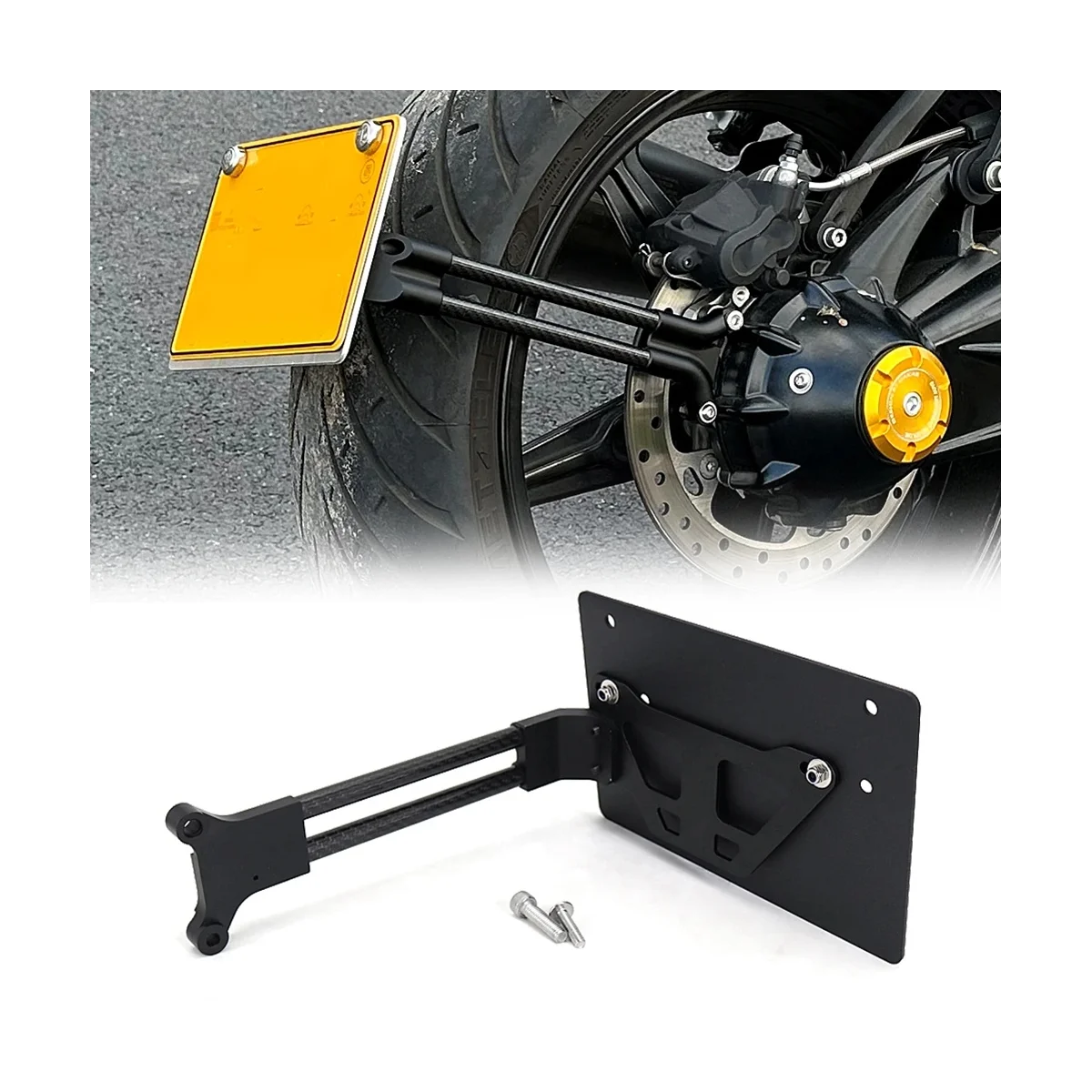 Motorcycle Side Mounted License Plate Bracket for BMW R NINET Urban G S NINE T R9T Pure Rninet Racer R NineT