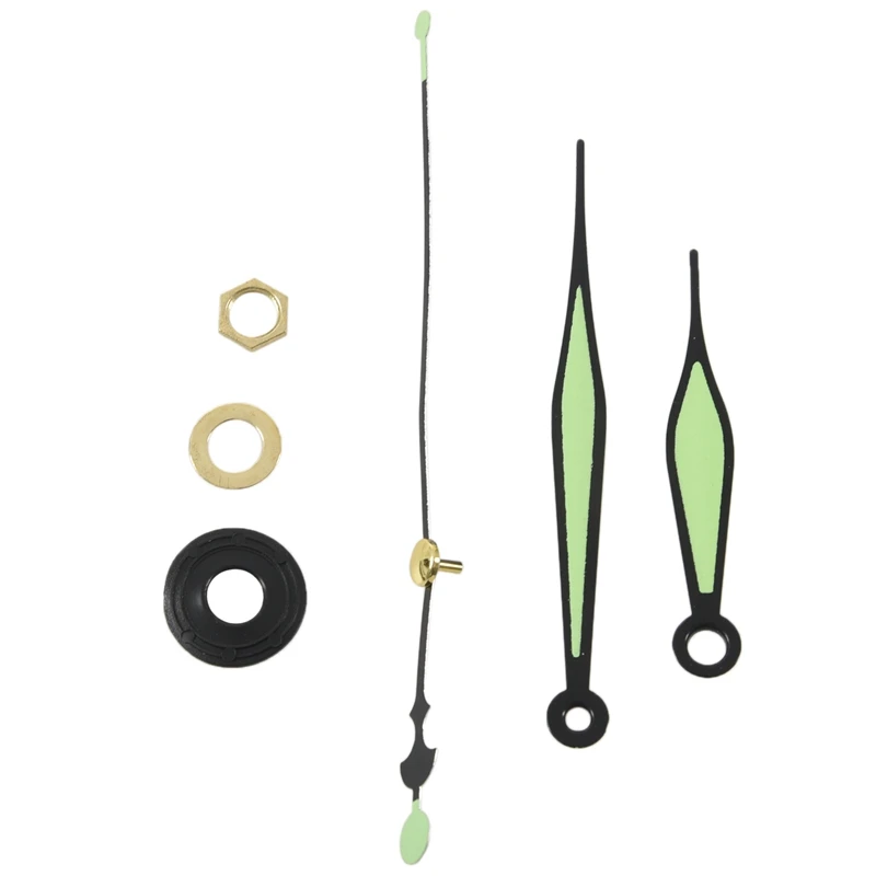 YCYS-Quartz Clock Movement Mechanism DIY Repair Parts + LumInous Hands