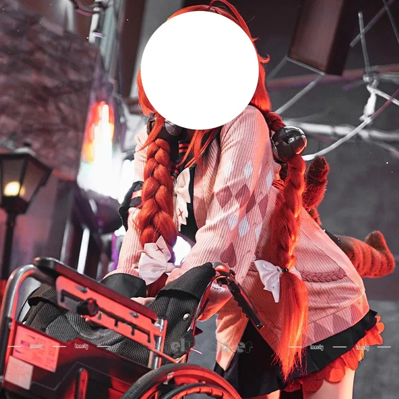 

CyZenless Zone Zero Ukinami Yuzuha Косплей Костюм Парик Пальто Юбка Сумка Игрушечный Реквизит Полный Комплект JK Костюм Для Женщин Девочек Spook Shack Par