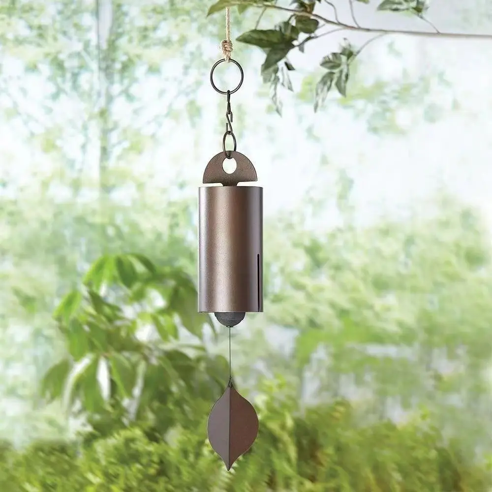 Outdoor Yard Antique Metal Wind Chime Hanging Decorations Ornament Deep Resonance Windchimes Gifts Serenity Bell