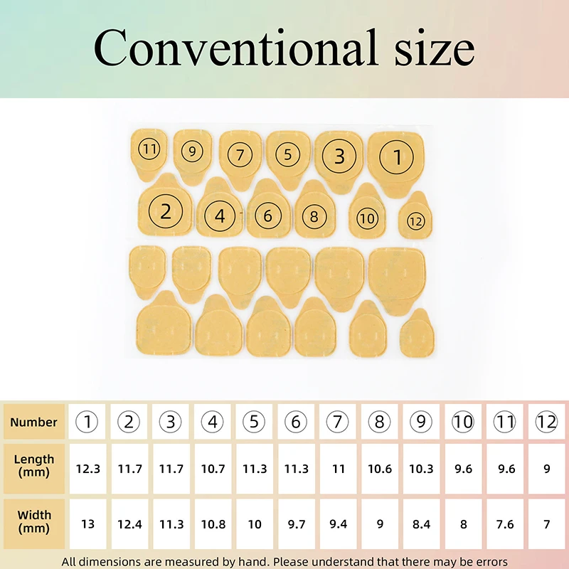 240 PCS Waterproof Double Sided False Nail Art Adhesive Tape Glue Sticker DIY Tips Fake Nail Acrylic Manicure Gel Makeup Tools