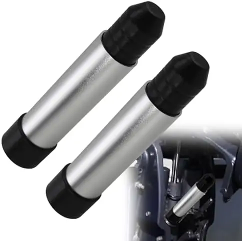 

2PCS Aluminum Outboard Motor Support for 3-Ram Trim/Tilt Systems - Transom Saver for Boat Trailers