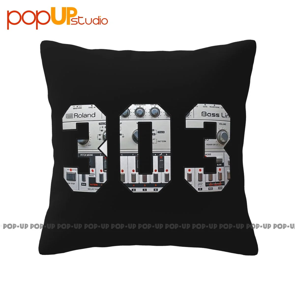 Winter Tb303 Music Sampler Dj Pioneer Cdj 2000 Pillowcase Throw Pillow Cover Soft Skin