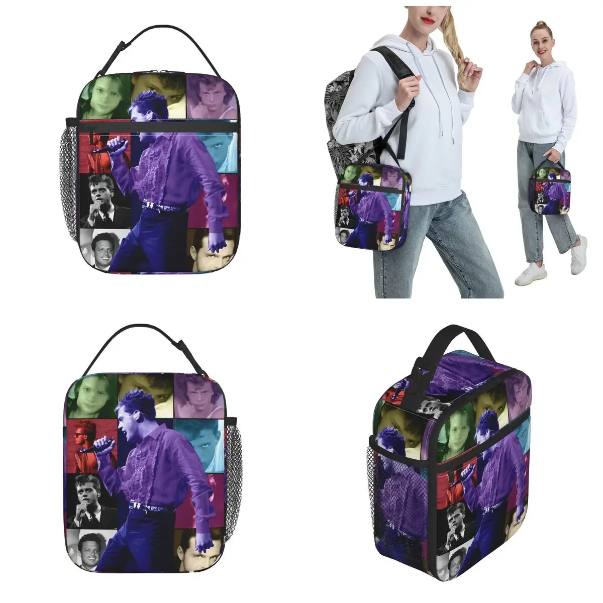 Luis Miguel Tour Eras Accessories Insulated Lunch Bag For Office Food Container Portable Cooler Thermal Lunch Box