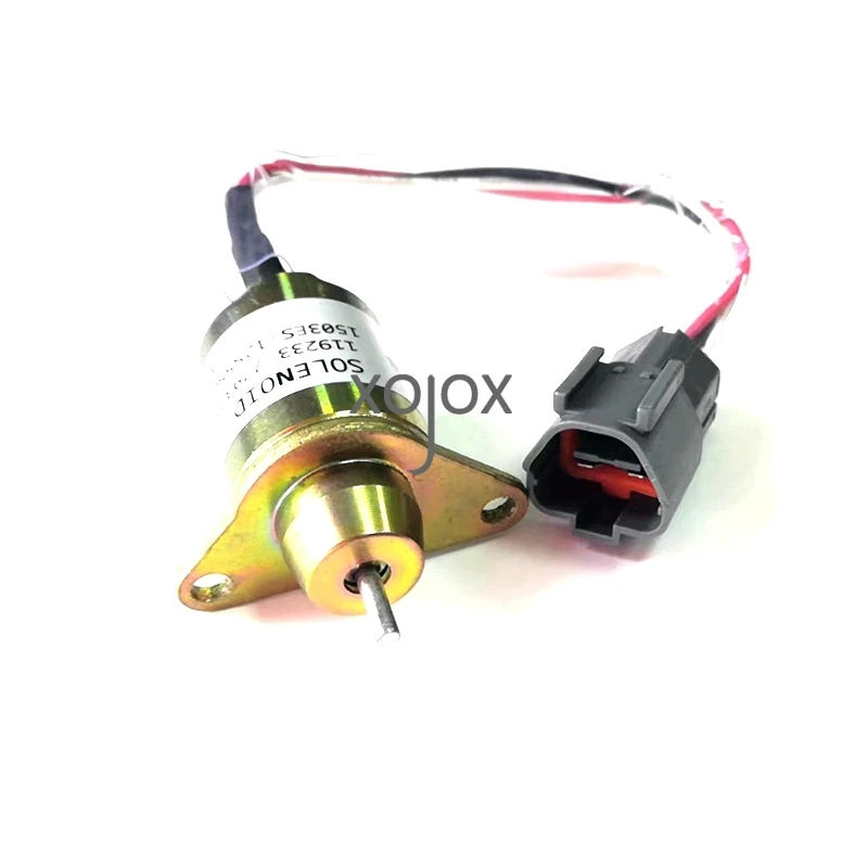 XOJOX For Zoomlion 60 Ward Longgong 60 Excavator  Engine Stimulation Switch Flameout Solenoid Valve Electronic High Quality