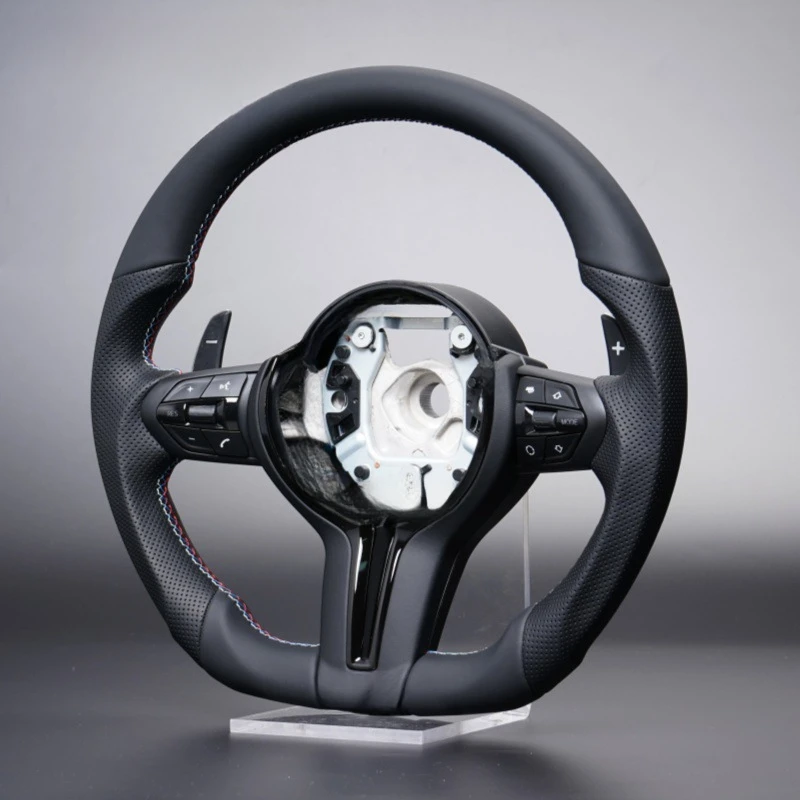 For BMW Steering Wheel Horn Cover Black Warrior Flat Style for E70 E71 E87 E90 E81 E82 E91 E88 Decorative Cover - view 2