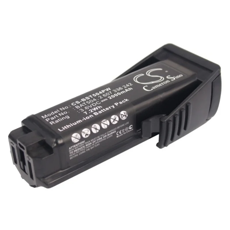 Li-ion Power Tools Battery for Bosch, 3.6V, 2000mAh, Compatible Models: 36019A2010, GSR Mx2Drive, GSR PRODRIVE, PS10, SPS10