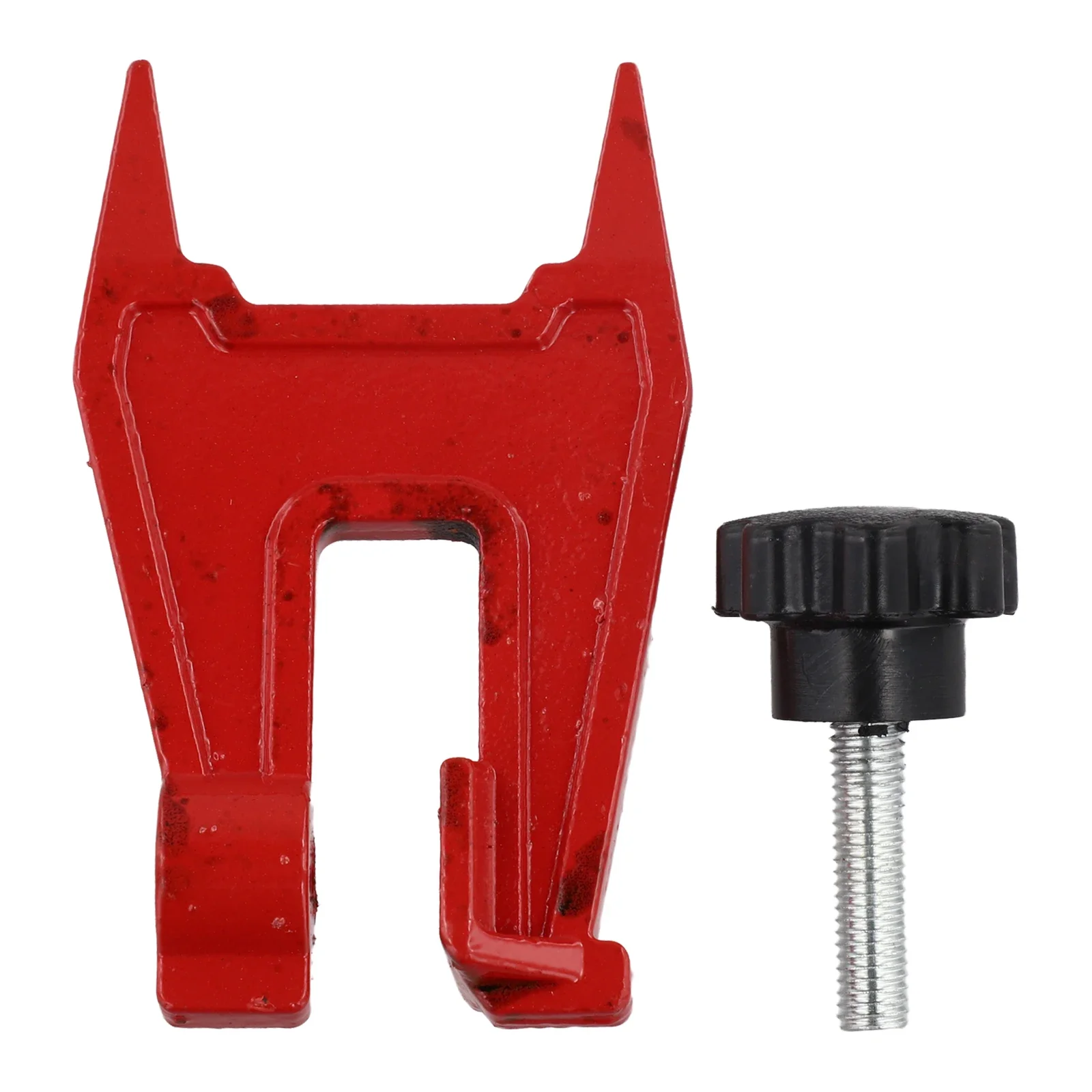 

Metal Chainsaw Stump Vise with Guide Plate Support and Thumb Screw Lock to Secure Chainsaw Bar for Precise Sharpening